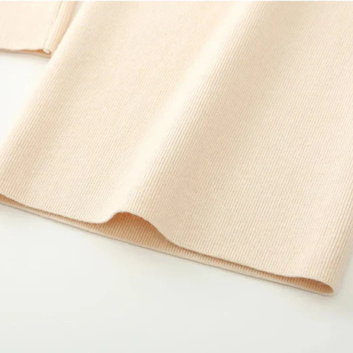 Women's Cashmere-Blend Wide-Leg Knit Trousers – Soft Lounge Luxury