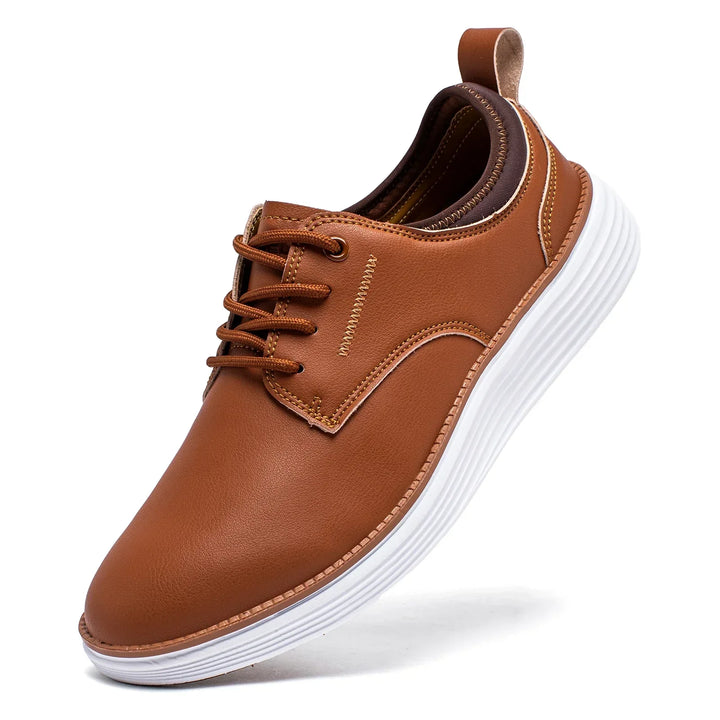 Men's Leather Trainers – Smart Casual Shoes for Everyday Wear – view 4