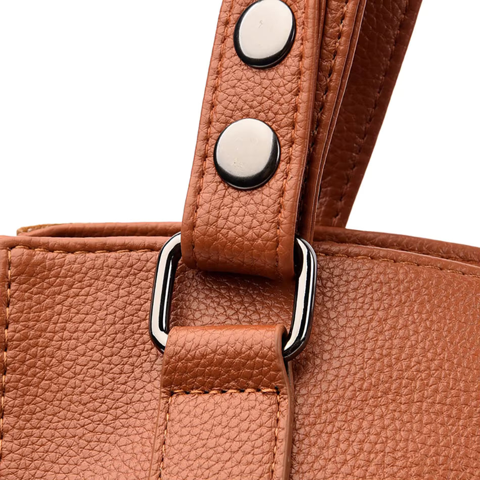 Women's Suede Tote Bag – Convertible Shoulder to Crossbody – view 5