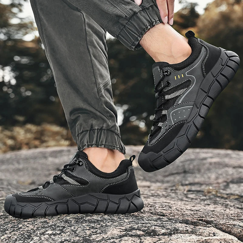 Men's Suede Trail Trainers – Lightweight Hiking to City Wear