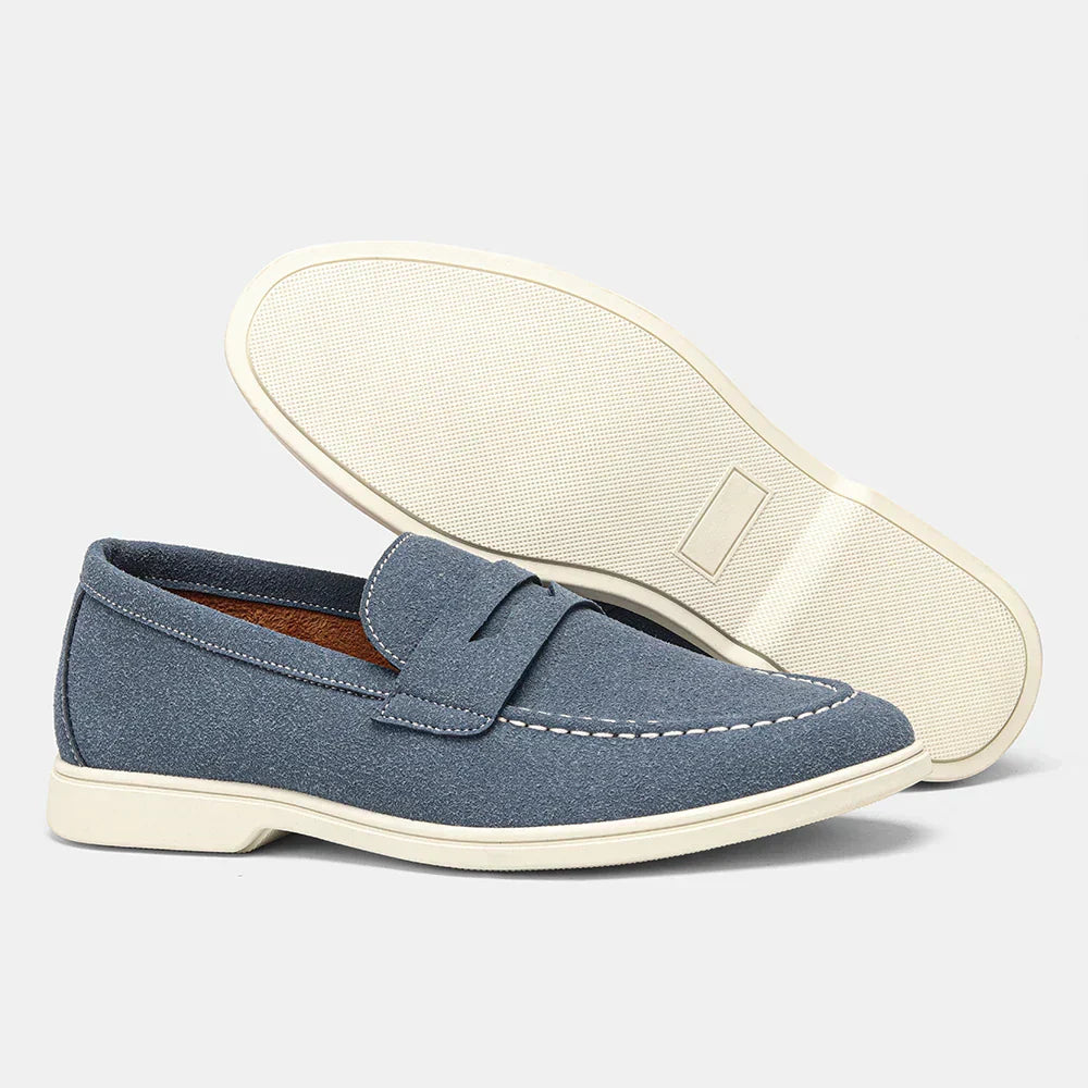 Men's Suede Slip-On Loafers – Soft Casual Driving Shoes – view 11