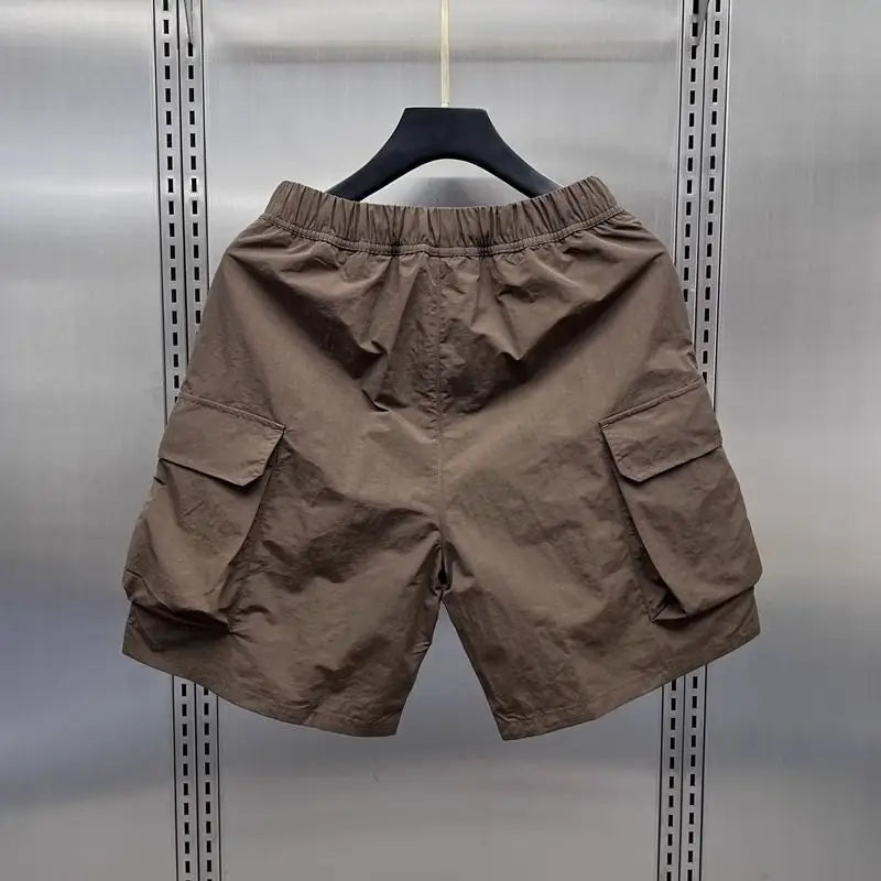 Men's CityTrek Lightweight Cargo Shorts – Zip Pocket Utility – view 6