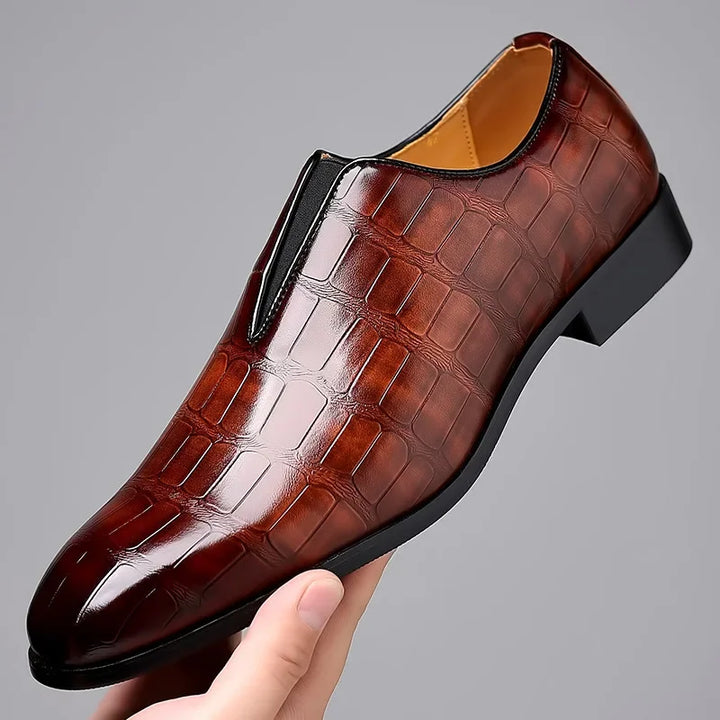 Men's Leather Penny Loafers – Smart Casual Slip-On Shoes – view 9