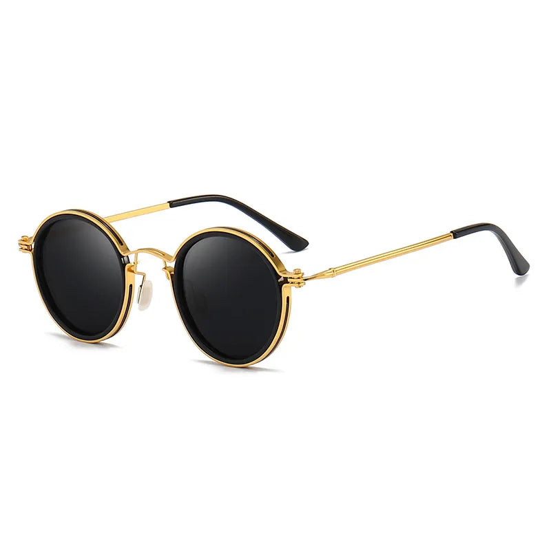 Men's Polarised Metal Frame Sunglasses – UV Protection – view 7