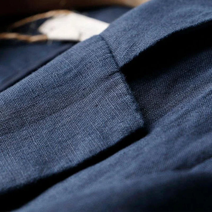 Women's Relaxed Linen Blazer – Laid-Back Summer Tailoring