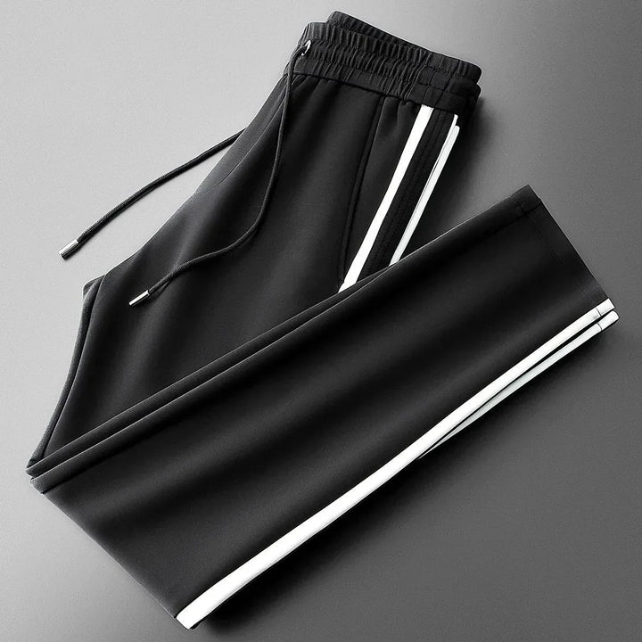 Men's Tapered Track Pants – Side Stripe Everyday Joggers – view 7