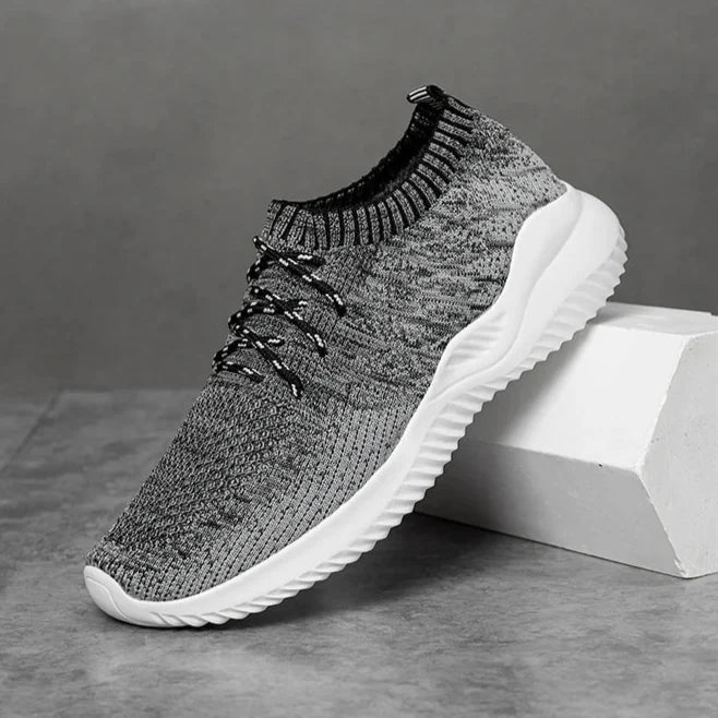 Men's Knit Trainers – Lightweight Breathable Slip-On Shoes