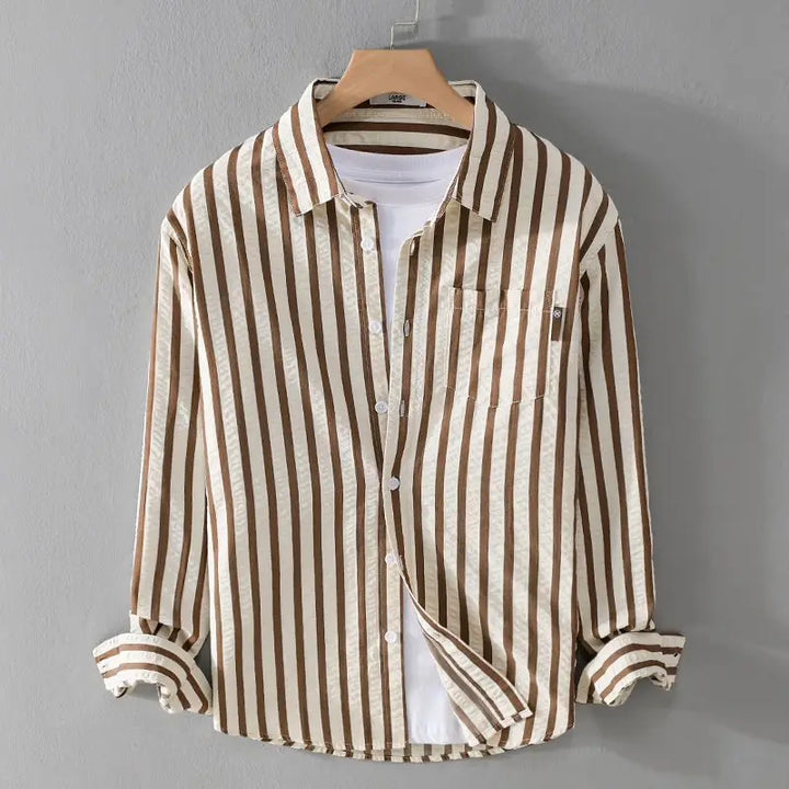 Men's Tailored Luxe Shirt – Refined Office to Evening Wear