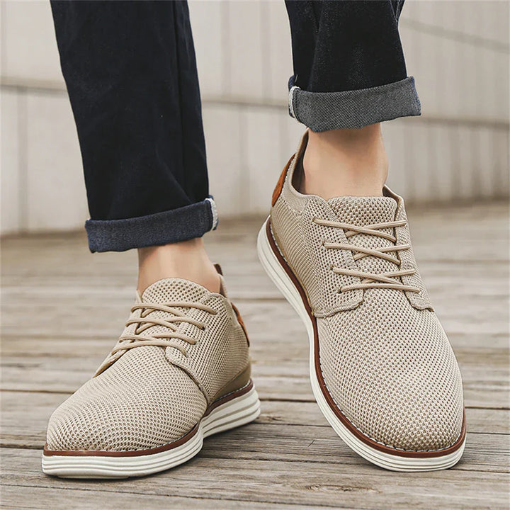 Men's Stellan Knit Oxfords – Breathable Smart-Casual Shoes