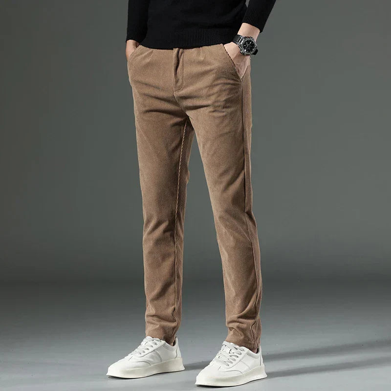 Men's Corduroy Trousers – Relaxed Fit Smart Casual Cords