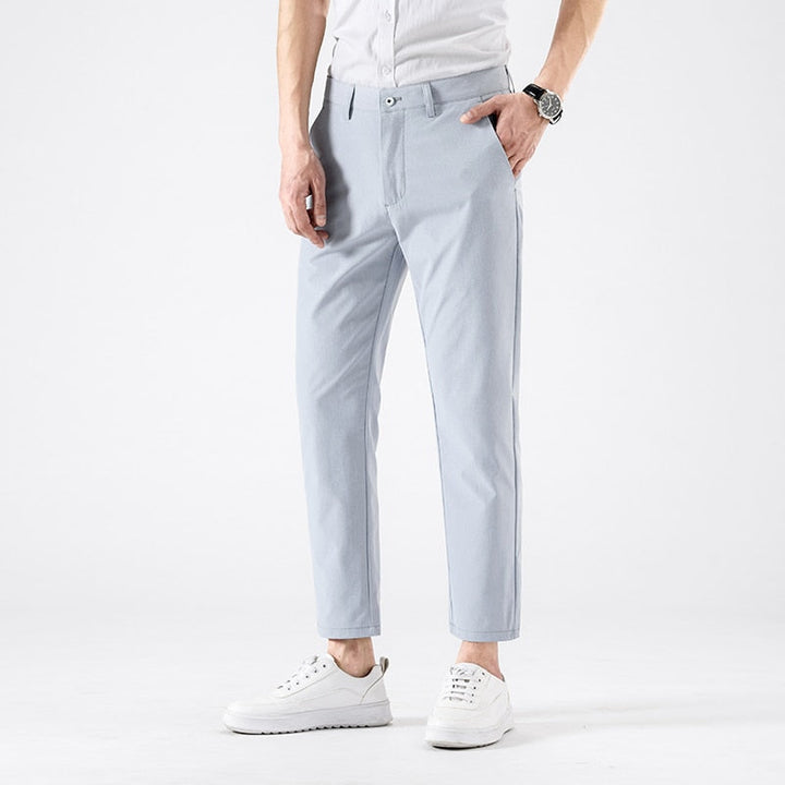 Men's Stretch Tailored Chinos – Straight Leg Smart Casual – view 3