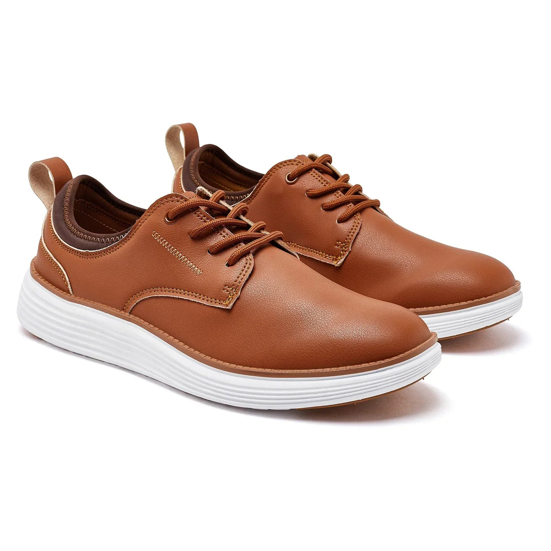 Men's Leather Trainers – Smart Casual Shoes for Everyday Wear – view 5