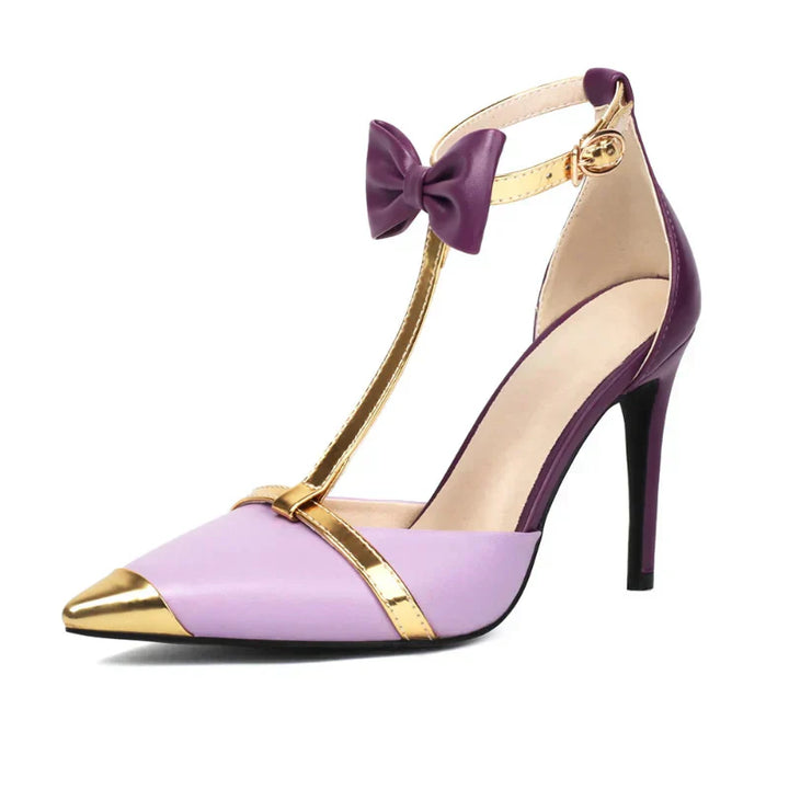 Women's Danica Radiant T-Strap High Heels - Elegant and Poised