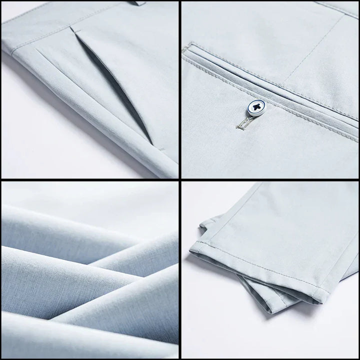 Men's Venice Heritage Chinos – Cotton Smart Casual Trousers – view 8