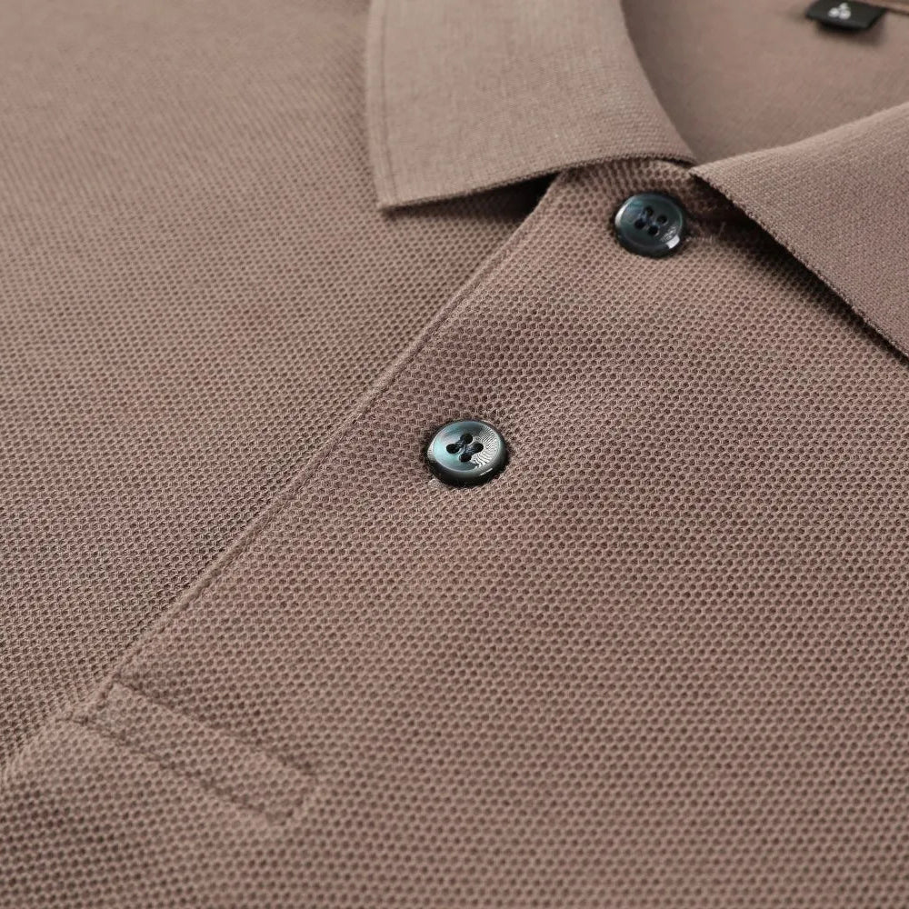Men's Cotton Polo Shirt – Slim Fit Breathable Knit – Classic Collar – view 6