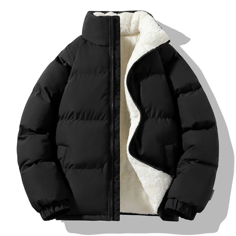 Men's Thermal Puffer Jacket - Insulated Winter Coat – view 2