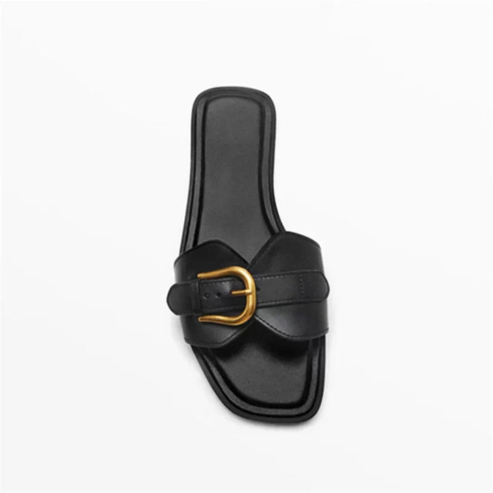 Women's Geneva Buckle Sandals – Cushioned Smart Summer Style – view 4