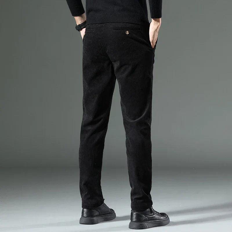 Men's Corduroy Trousers – Relaxed Fit Smart Casual Cords – view 8