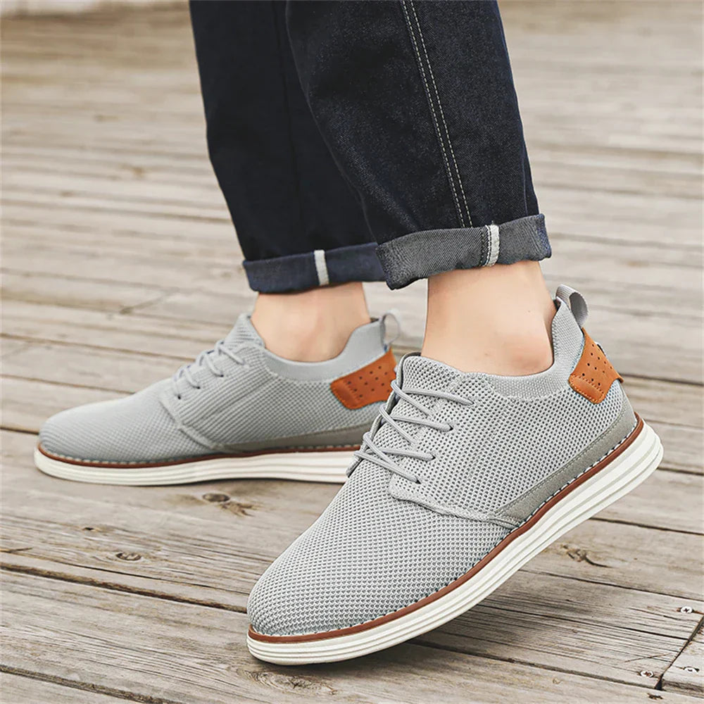 Men's Stellan Knit Oxfords – Breathable Smart-Casual Shoes