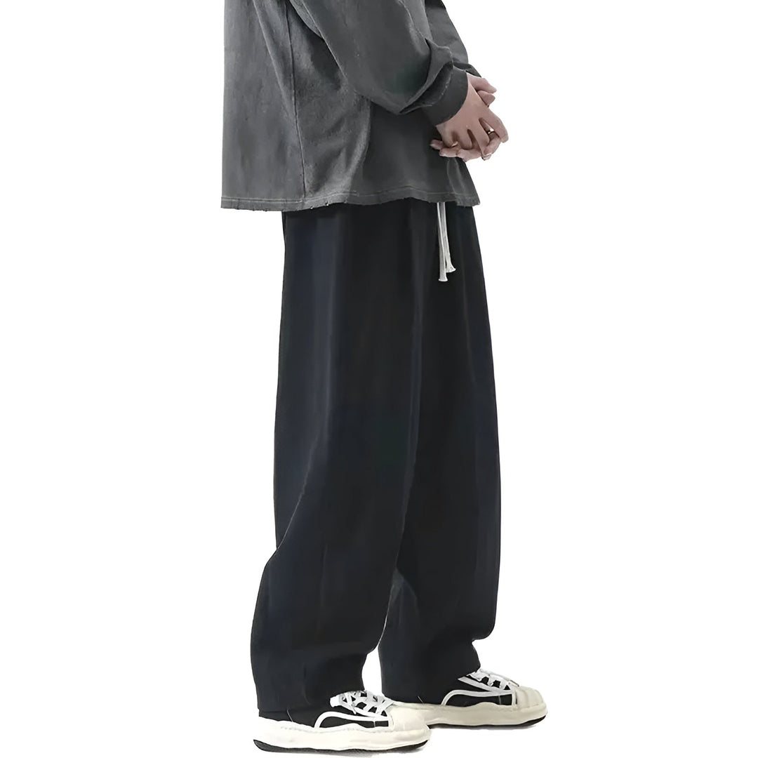Men's Cotton Sarouel Trousers – Relaxed Pleated Harem Style – view 7