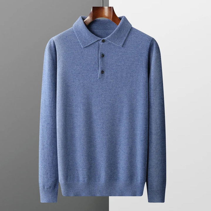 Men's Merino Wool Polo Shirt – Breathable Smart-Casual Top – view 9