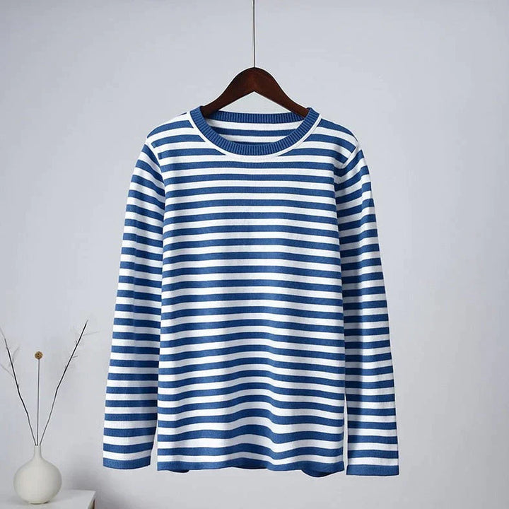 Women's Organic Cotton Striped Shirt – Soft Everyday Top – view 7