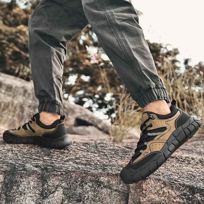 Men's Suede Trail Trainers – Lightweight Hiking to City Wear