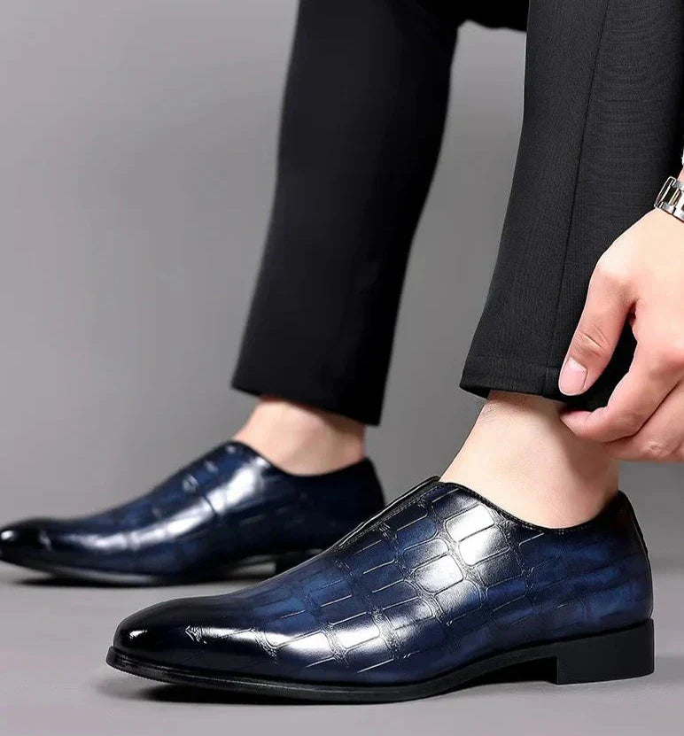 Men's Leather Penny Loafers – Smart Casual Slip-On Shoes – view 6