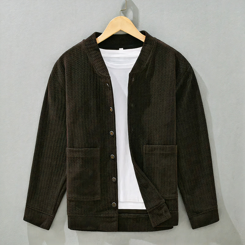 Men's Lightweight Corduroy Jacket – Soft Cotton Casual Layer – view 4