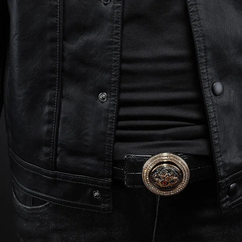 Men's Genuine Leather Jacket – Sleek Tailored Everyday Layer – view 6