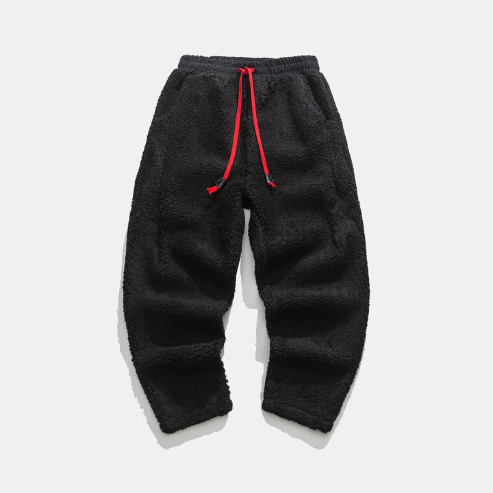 Men's Lambswool Joggers – Warm Relaxed Fit Winter Trousers – view 9