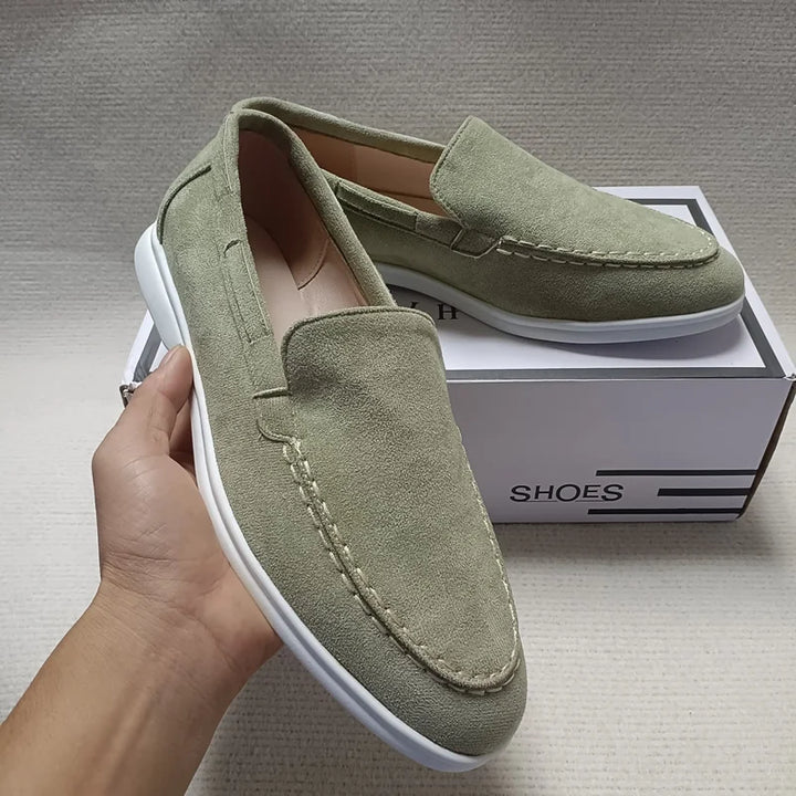 Men's Slip-On Loafers – Stitched Upper – Lightweight Comfort – view 5