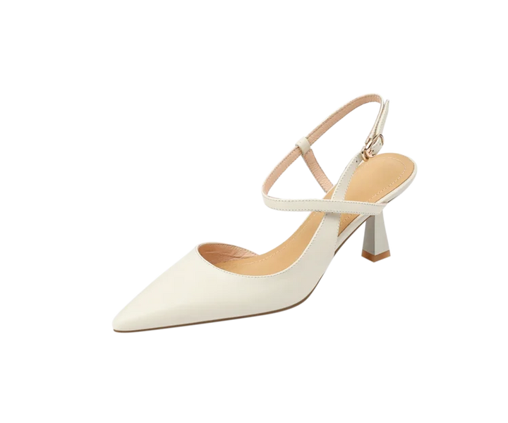 Women's Zoe Ankle Strap Dress Heels - Elegant Pointed Heel for