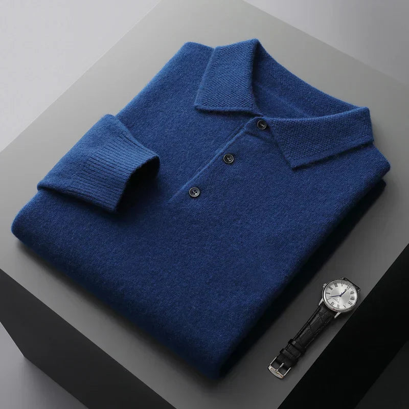 Men's Merino Wool Polo Shirt – Breathable Smart-Casual Top – view 4