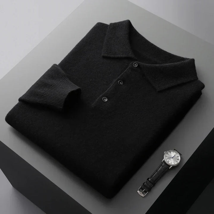 Men's Merino Wool Polo Shirt – Breathable Smart-Casual Top – view 8