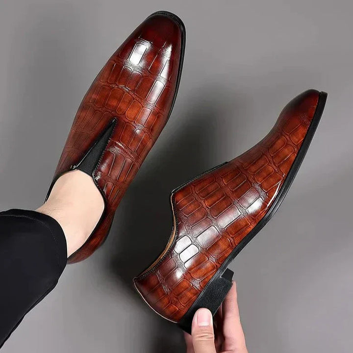 Men's Leather Penny Loafers – Smart Casual Slip-On Shoes – view 2