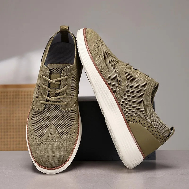 Men's Knit Trainers – Breathable Sock-Fit Everyday Sneakers – view 4