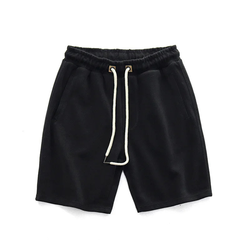 Men's Soft Knit Shorts – Breathable Drawstring Lounge Style – view 7