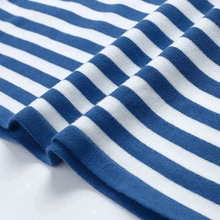Women's Organic Cotton Striped Shirt – Soft Everyday Top – view 8