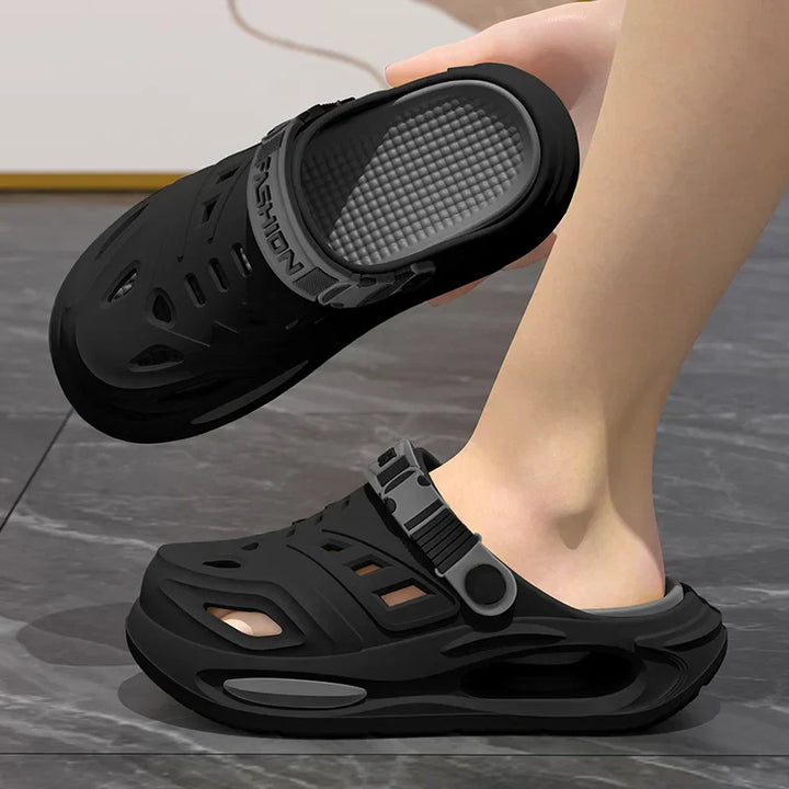 Men's EVA Cushioned Slides – Lightweight Summer Pool Sandals – view 12