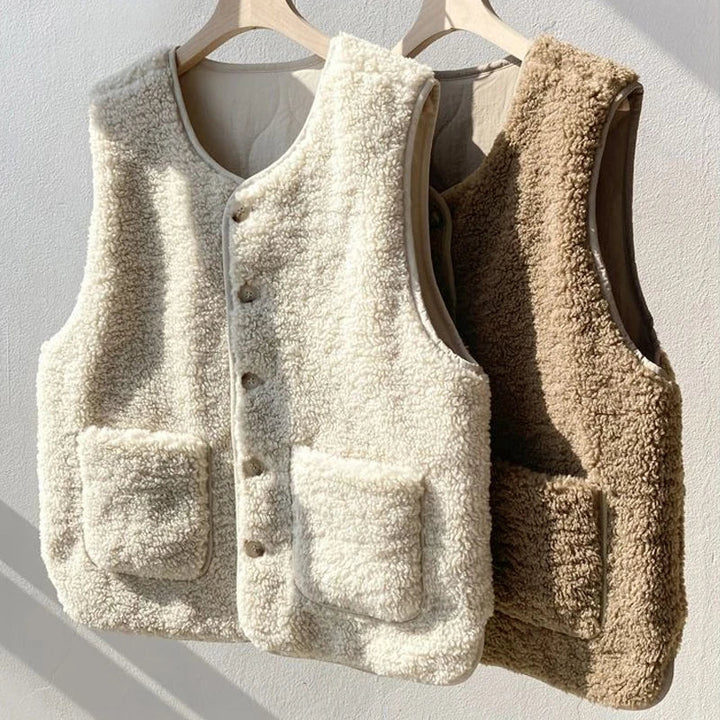 Women's Reversible Quilted Gilet – Lightweight Layering Vest – view 3