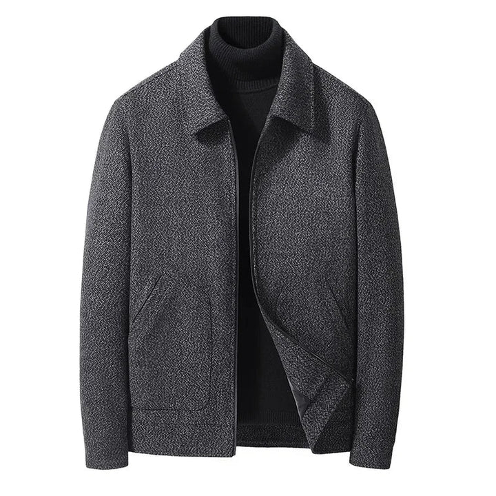 Men's Twill Jacket – Padded Zip-Up Layer for Cool Days – view 7
