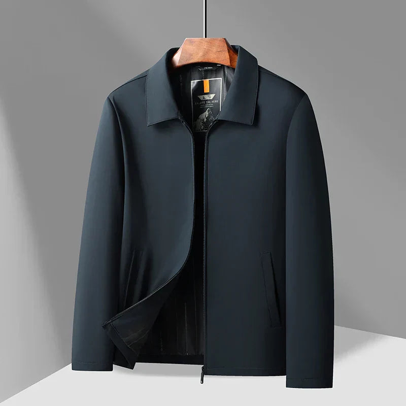 Men's Tailored Tech Jacket – Smart Zip-Through City Layer – view 4