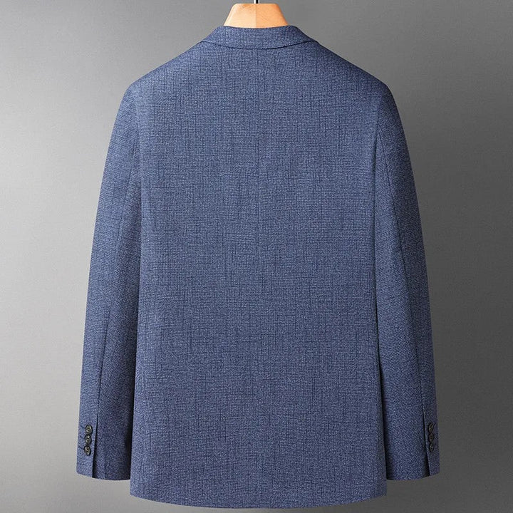 Men's Textured Tailored Blazer – Two-Button Smart Occasion Wear – view 4