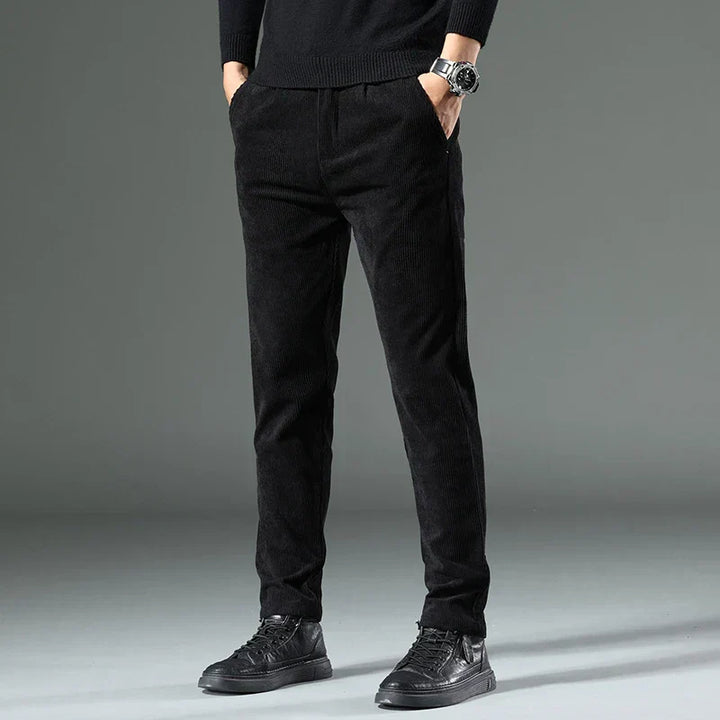 Men's Corduroy Trousers – Relaxed Fit Smart Casual Cords – view 4