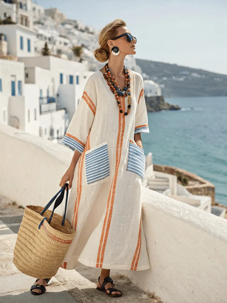 Women's Vera Maxi Summer Dress - Effortless Elegance