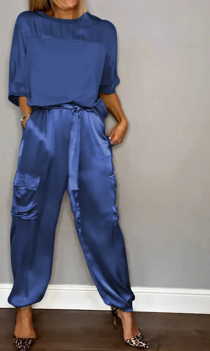 Women's Luxurious Floating Two-Piece Set - Effortless Elegance