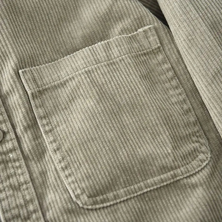 Men's Fine-Wale Corduroy Shirt – Relaxed Autumn Essential – view 6