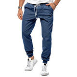 Men's Linen Blend Joggers – Breathable Relaxed-Fit Trousers