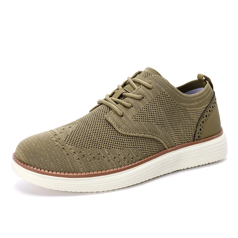 Men's Knit Trainers – Breathable Sock-Fit Everyday Sneakers – view 11